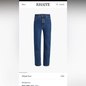 Khaite Abigail Jeans
